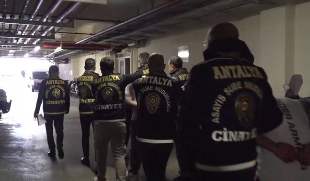 Antalya’da 40 bin TL karşılığı silahlı saldırıya 2 tutuklama