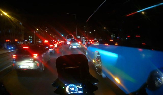 Antalya'da motorcudan hayat kurtaran hamle