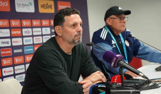 Erol Bulut: "Kontrataktan üç gol yerseniz kazanmanız zor oluyor"