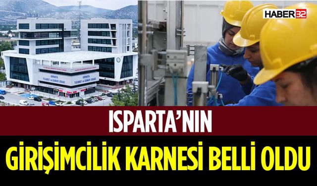 Isparta’nın Girişimcilik Karnesi Belli Oldu