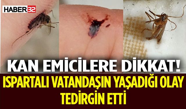 Ispartalı Vatandaşın Yaşadığı Olay Tedirgin Etti!