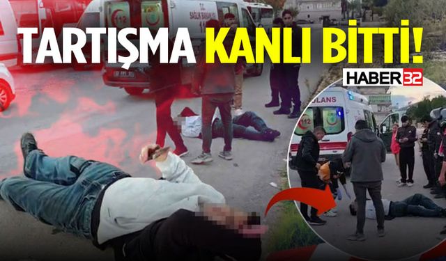 Tartışma Kanlı Bitti! Husumetlisini Bıçakladı