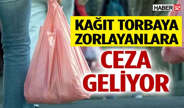 Kağıt Torba Dayatmasına Yaptırım Hazırlığı