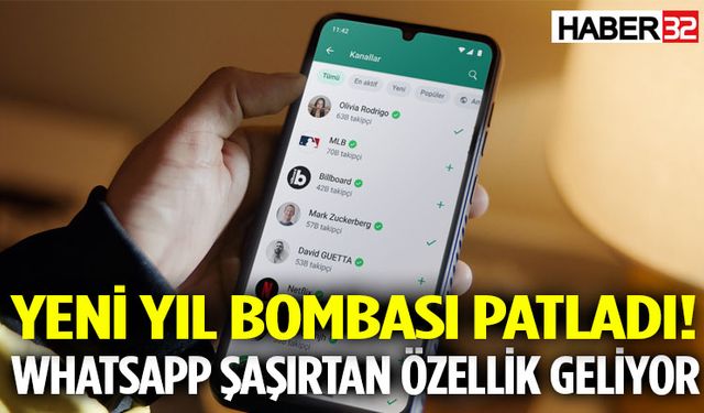 Whatsapp Şaşırtan Özellik Geliyor Yeni Yıl Bombası Patladı!
