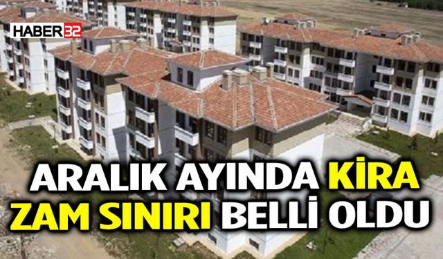 Kiralara Aralıkta En Fazla %35,91 Zam Yapılabilecek