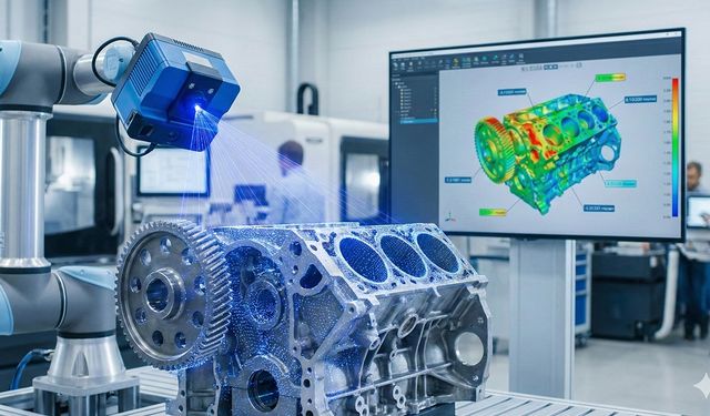 Endüstriyel Dijitalleşmede 3D Tarama Hizmetlerinin Rolü
