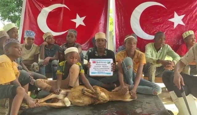 6 yıl süren boşanma davası sonuçlanır sonuçlanmaz Afrika'da 8 adet adak koç kestirdi