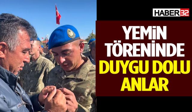 Yemin Töreni'nde Duygu Dolu Anlar Yaşandı