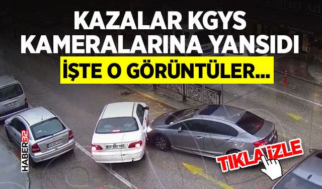 Kazalar Kgys Kameralarına Yansıdı