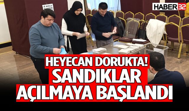 Heyecan Dorukta! Sandıklar Açılmaya Başladı
