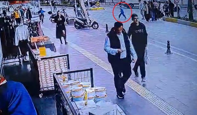 Yola fırlayan 7 yaşındaki çocuğa motosikletle çarptılar, arkalarına baka baka yollarına devam ettiler