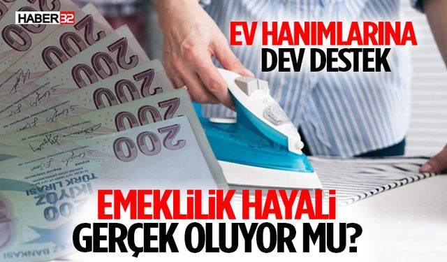 Emeklilik Hayali Gerçek Oluyor mu? Ev Kadınlarına Dev Destek