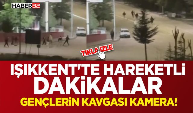 Işıkkent’te Hareketli Dakikalar: Gençlerin Kavgası Kamerada!
