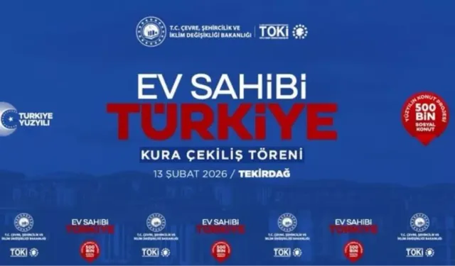 Tekirdağ TOKİ kura sonuçları açıklandı mı? TOKİ TEKİRDAĞ KURA ÇEKİMİ CANLI İZLE YOUTUBE
