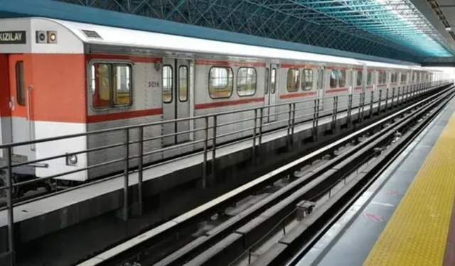 Ankara metro intihar mı oldu, seferler neden durdu? Ankara metro SON DAKİKA!