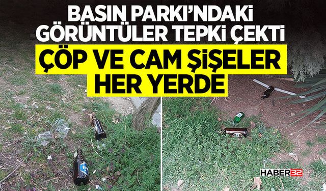 Basın Parkı’ndaki Görüntüler Tepki Çekti