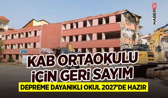 KAB Ortaokulu İçin Geri Sayım