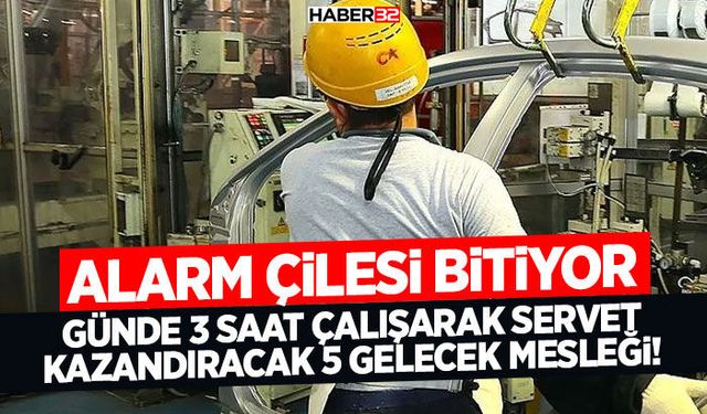 Günde 3 Saat Çalışarak Servet Kazandıracak 5 Gelecek Mesleği!