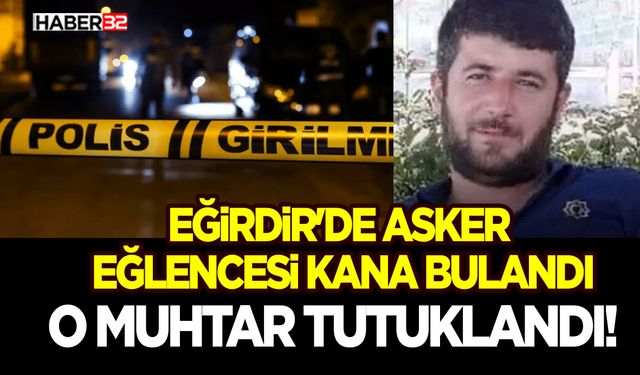 Tartıştığı kişiyi silahla yaralayan muhtar tutuklandı