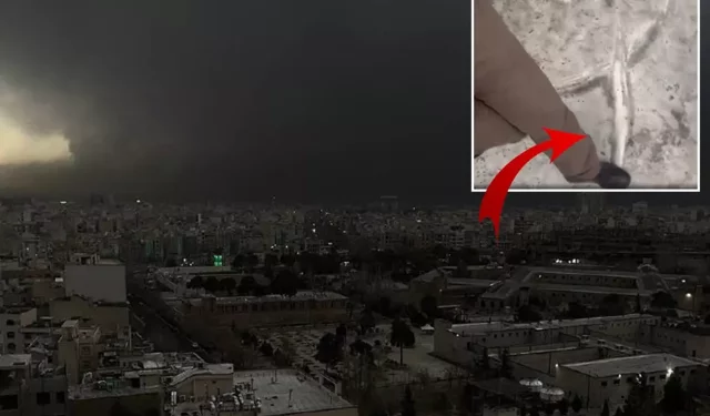 Tahran’da kıyamet sabahı: Gökyüzünden petrol yağıyor!