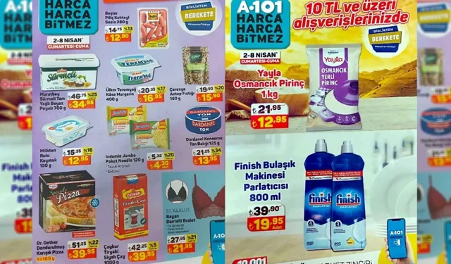 8 Nisan A101 Aktüel Ürünler Kataloğu İndirimli Ürünler
