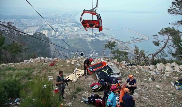 Antalya'daki teleferik kazası davası ek bilirkişi raporunda 5 sanık için birinci derece sorumluluk tespiti