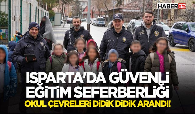 Okul Çevreleri Didik Didik Arandı!