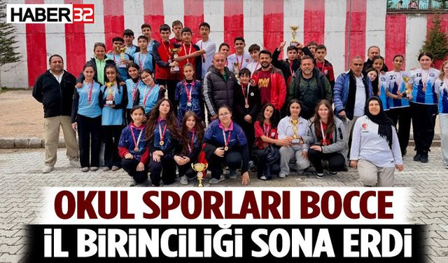 2025–2026 Yılı Yıldızlar Okul Sporları Bocce İl Birinciliği Sona Erdi