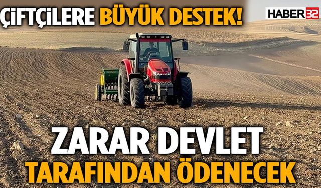 Kuraklıktan Etkilenen Çiftçilere Devlet Desteği