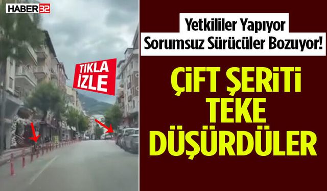 Yetkililer Yapıyor Sorumsuz Sürücüler Bozuyor!