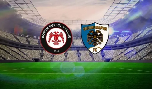 Çorum FK Erzurumspor maçı hangi kanalda, nereden izlenir? Çorum FK Erzurumspor CANLI nereden izlenir?