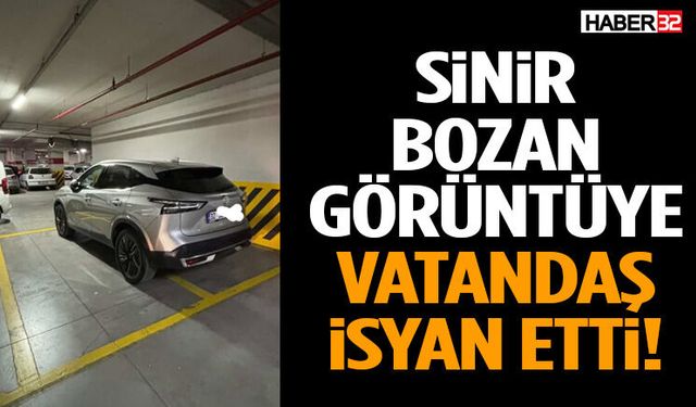 Sinir Bozan Görüntüye Vatandaş İsyan Etti!