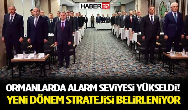 Ormanlarda Alarm Seviyesi Yükseldi! Yeni Dönem Stratejisi Belirleniyor