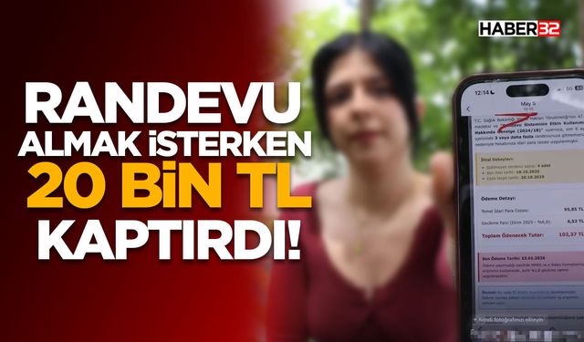 Randevu Almak İsterken 20 Bin TL Kaptırdı!