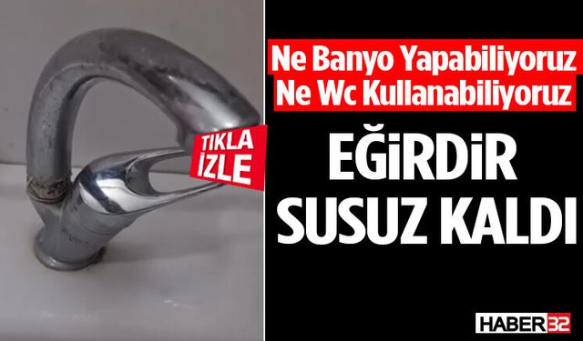 “Ne Banyo Yapabiliyoruz Ne Wc Kullanabiliyoruz”