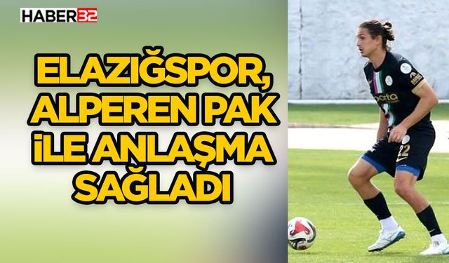 Elazığspor, Alperen Pak İle Anlaşma Sağladı