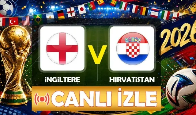 İngiltere - Hırvatistan maçı hangi kanalda, şifresiz mi ve TRT 1 canlı izle bağlantısı nerede?