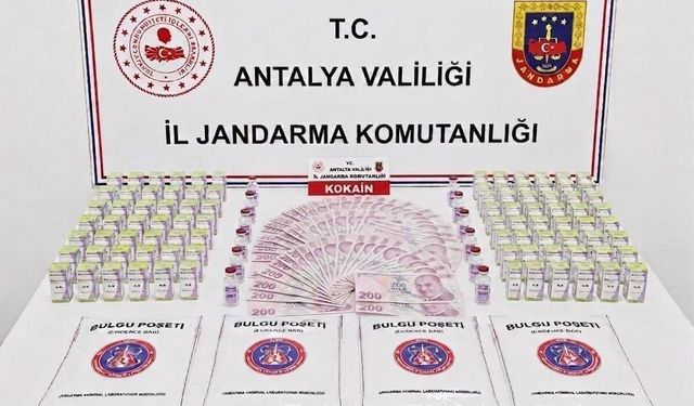 Antalya'da uyuşturucu operasyonu: 15 şüpheli tutuklandı