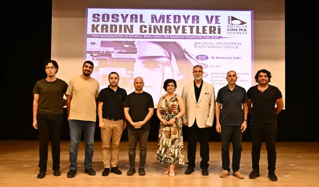 Antalya Muratpaşa'da kadın cinayetlerinin dijital yansımaları ele alındı