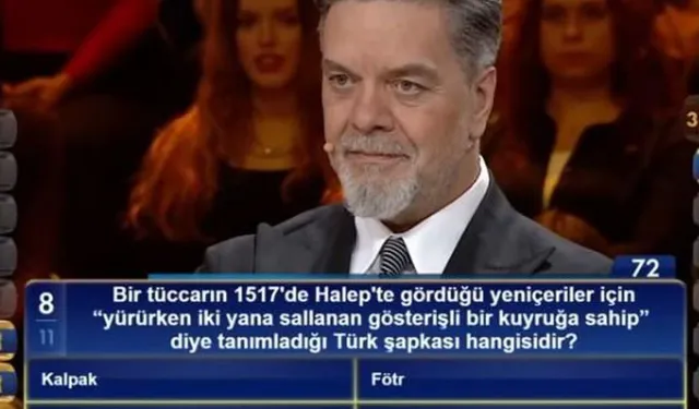 Bir tüccarın 1517'de Halep'te gördüğü yeniçeriler için "yürürken iki yana sallanan gösterişli bir kuyruğa sahip" diye tanımladığı Türk şapkası hangisi