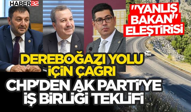CHP'den AK Parti'ye İş Birliği Teklifi