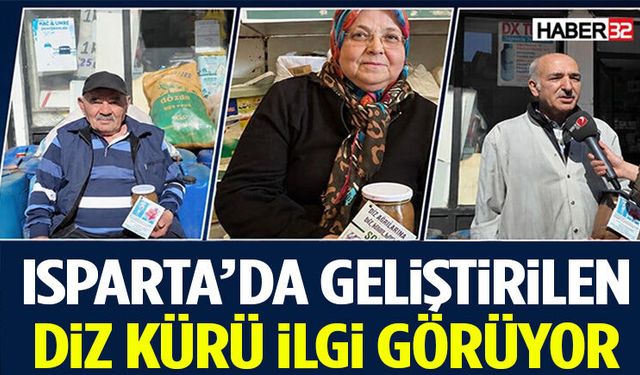 Isparta’da Geliştirilen Diz Kürü İlgi Görüyor