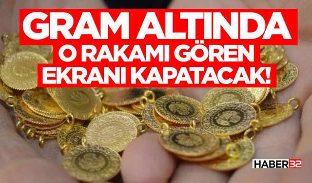 Gram Altında O Rakamı Gören Ekranı Kapatacak!