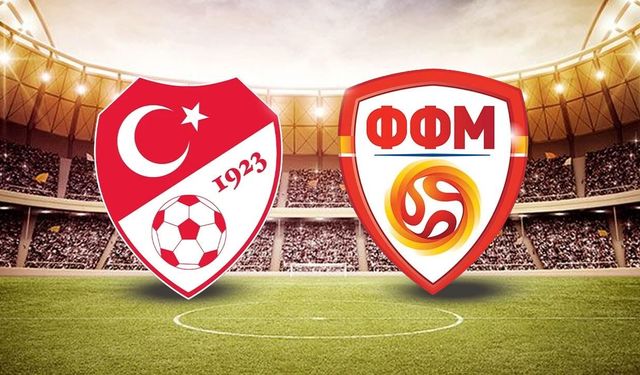 (ÖZET) Türkiye Kuzey Makedonya kaç kaç bitti, golleri kim attı? Türkiye Kuzey Makedonya maç özeti ve golleri!
