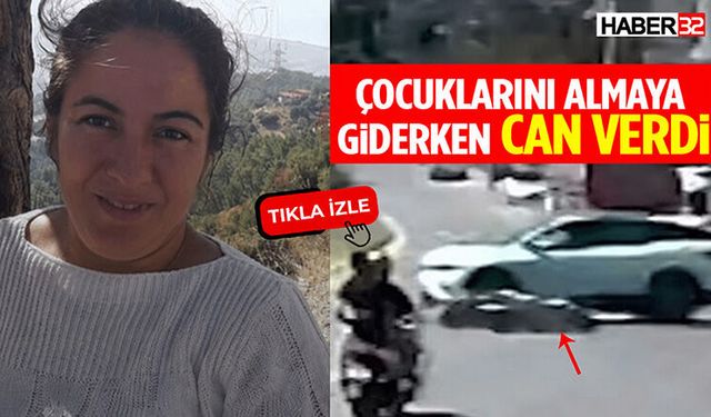Çocuklarını Almaya Giderken Can Verdi