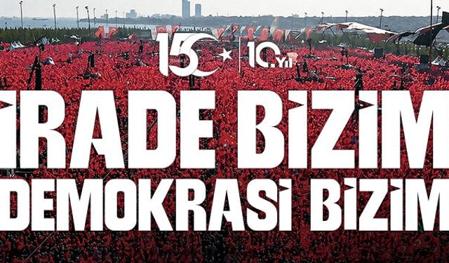 15 Temmuz Demokrasi Ve Milli Birlik Günü 1