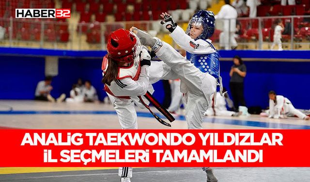 ANALİG Taekwondo Yıldızlar İl Seçmeleri Tamamlandı