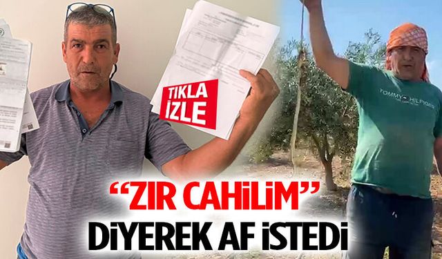 “Zır Cahilim” Diyerek Af İstedi