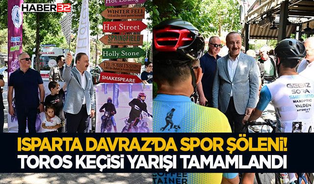 Davraz’da Spor Şöleni! Toros Keçisi Yarışı Tamamlandı