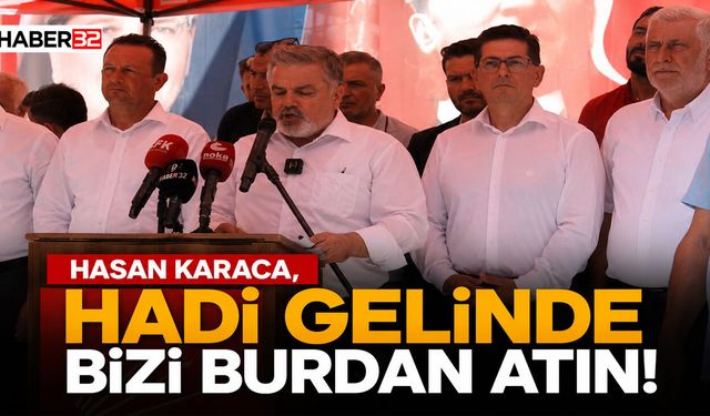 Hasan Karaca’dan Sert Mesaj: “Hadi Gelin de Bizi Buradan Atın